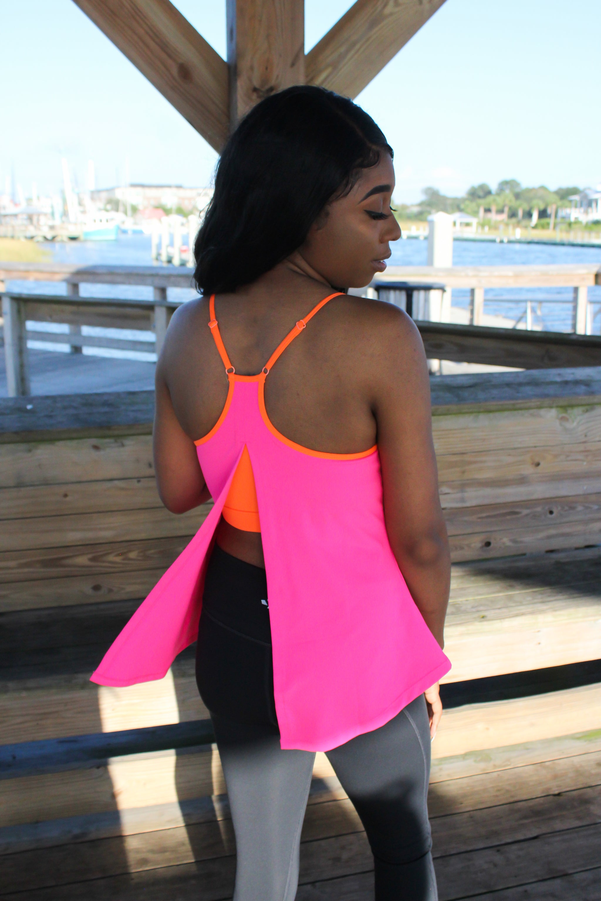 Sandy Pink/Orange Tank